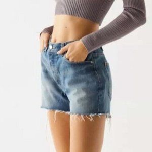 URBAN OUTFITTERS BDG BOYFRIEND LOW RISE DENIM SHORTS SIZE 25